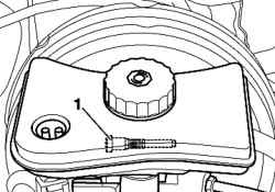 Болт бачка с тормозной жидкостью
