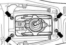 Крепление корпуса механизма переключения передач
