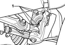 Винты крепления блока ступичного подшипника